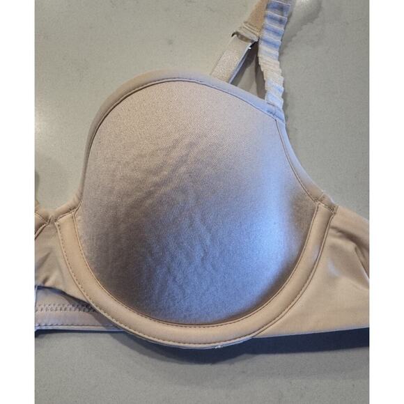 ThirdLove 24/7 Classic T-Shirt Bra Size 34A Underwire Adjustable Peach Pink - Picture 4 of 6